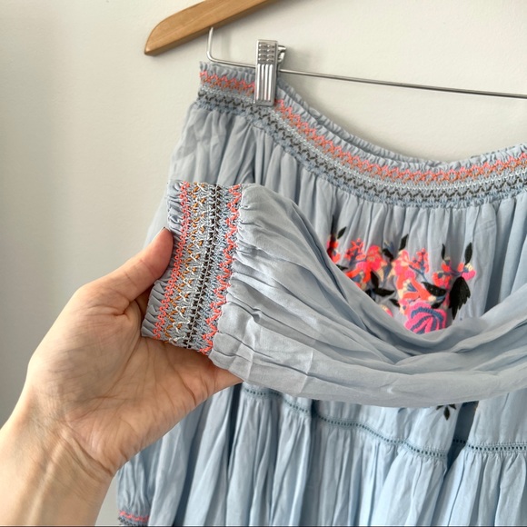 Free People Embroidered Dress - Picture 5 of 13